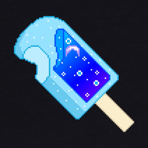 Pixel Galaxy Popsicle by ssydneyart